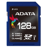ADATA Premier Pro SDXC Class 10 UHS-I U1 128GB