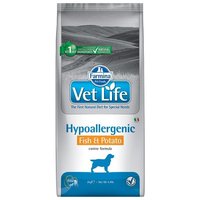 Farmina Корм для собак Vet Life Canine Hypoallergenic Fish & Potato