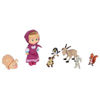 Simba Набор Маша и Медведь Маша с друзьями-животными