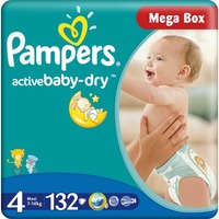 Pampers Active Baby-Dry 7-14 кг (132)